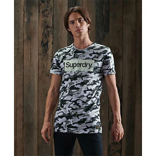 Superdry Core Logo Camo Kurzarm T-shirt M Mono Camo günstig online kaufen