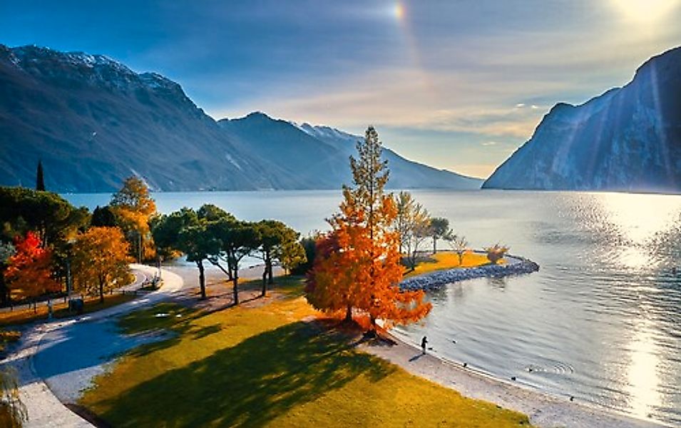 Papermoon Fototapete »BLICK AUF ALPENSEE« günstig online kaufen