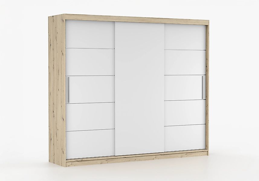 imoebel24 Schwebetürenschrank ALBA II A 250 günstig online kaufen