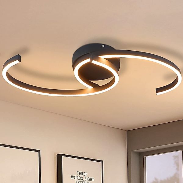 Nettlife Deckenleuchten Weiß Wohnzimmer Lampe 25W günstig online kaufen
