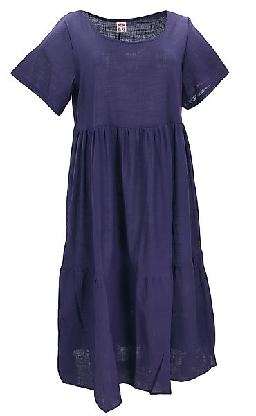 Guru-Shop Midikleid Boho Baumwoll Maxikleid, luftiges günstig online kaufen