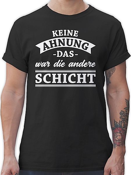 Shirtracer T-Shirt Keine Ahnung das war günstig online kaufen