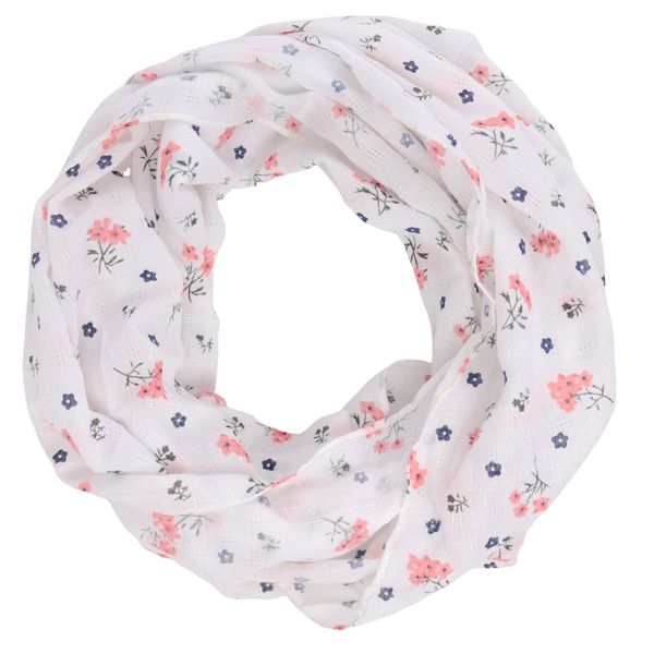 MIRROSI Loop Damen Schal mit Blumen-Muster günstig online kaufen