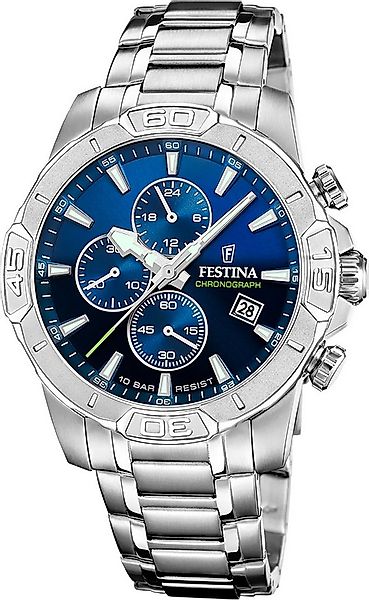 Festina Chronograph Festina Herrenuhr Timeless Chronograph, (Chronograph), günstig online kaufen