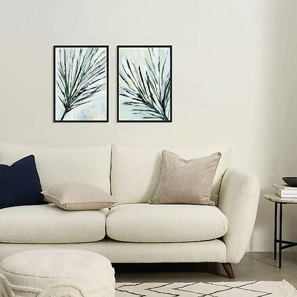 Pines In The Wind 2 x gerahmte Kunstdrucke von Jetty Home (A3) – weitere Gr günstig online kaufen
