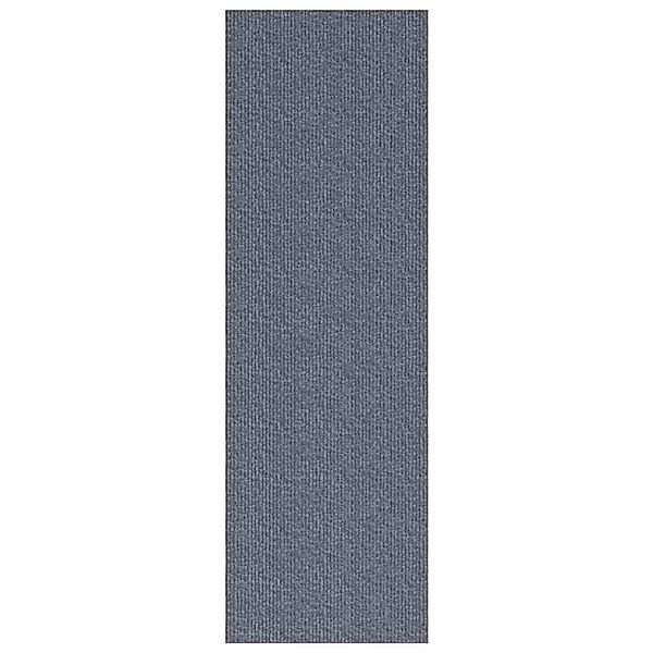 vidaXL Teppichläufer Hellgrau 80 x 250 cm Stoff 42011429 günstig online kaufen