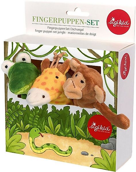 Sigikid Fingerpuppe My Little Theatre, Dschungel (Set, 3-tlg), für Kasperle günstig online kaufen