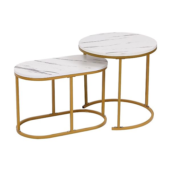 Happy Home Beistelltisch Satztisch Couchtisch Beistelltisch günstig online kaufen