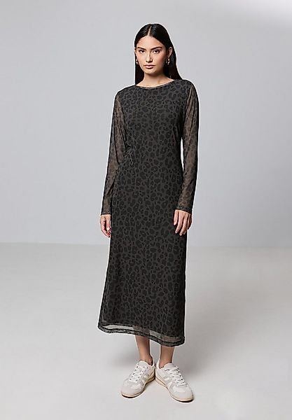 STREET ONE STUDIO Midikleid mit Leo-Muster günstig online kaufen