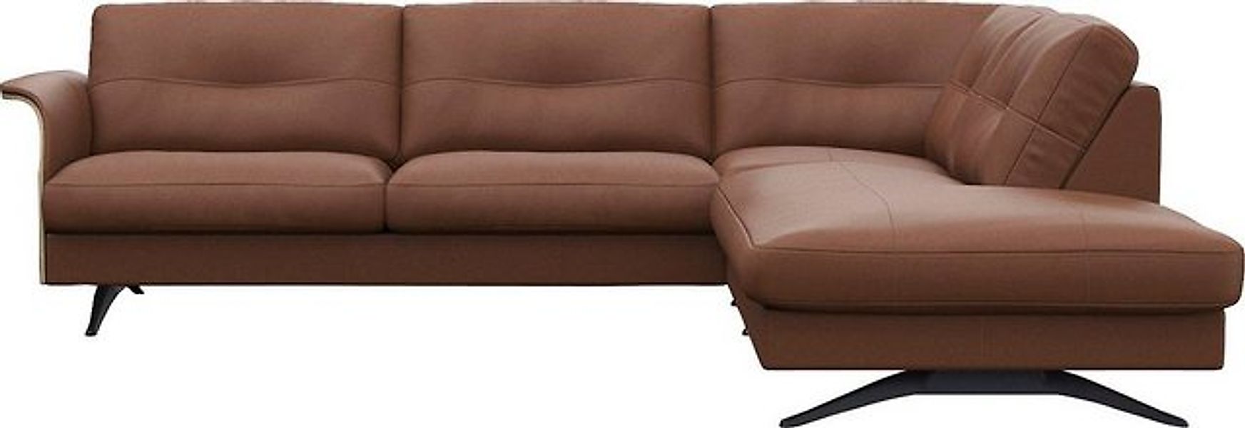 FLEXLUX Ecksofa Glow, super bequem durch hochwertigem Sitzaufbau mit Federk günstig online kaufen