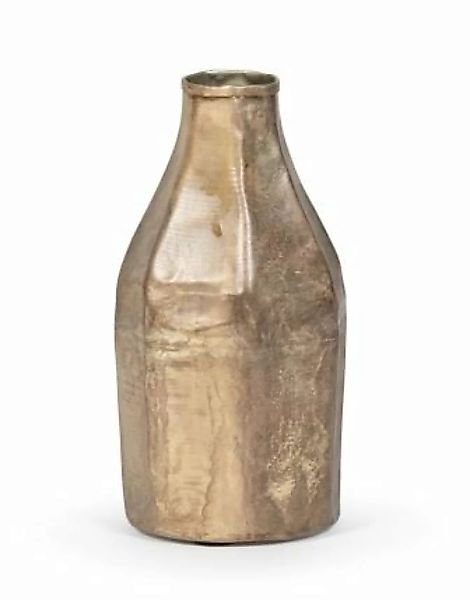 Dekocandle Vasen Vase silber-gold Ø9 x 18 cm (1 Stück) (mehrfarbig) günstig online kaufen