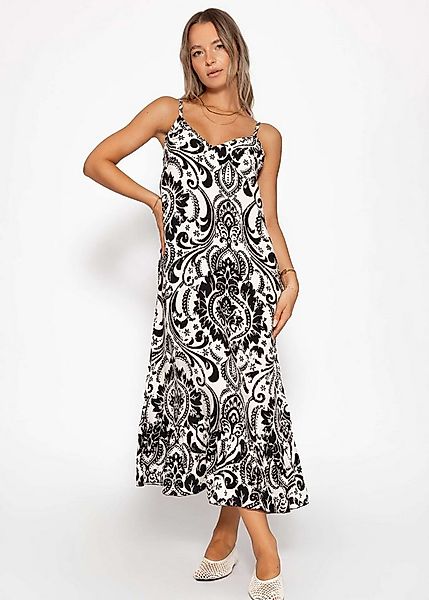 SASSYCLASSY Minikleid Maxi Kleid mit Paisley-Print für Damen Sommerliches K günstig online kaufen