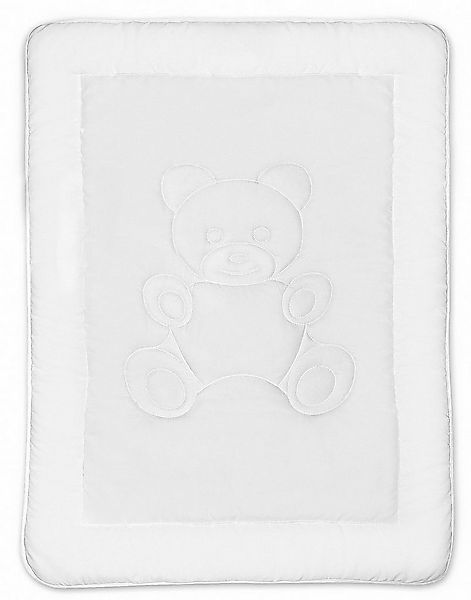 KiGATEX Babybettdecke - Set 100x135 cm – Ganzjahresdecke, mit Bärchensteppu günstig online kaufen
