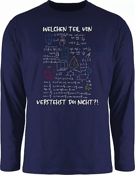 Shirtracer Rundhalsshirt Welchen Teil von Mathe Physik Rechnen verstehst du günstig online kaufen