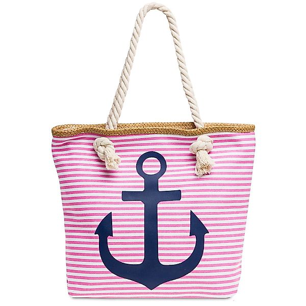 Caspar Strandtasche TS1040 Damen Shopper mit günstig online kaufen