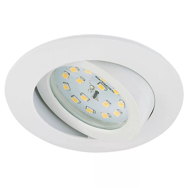 Briloner LED-Einbauleuchte 1er-Set dimmbar, schwenkbar Weiß günstig online kaufen