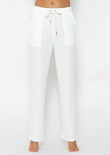 SASSYCLASSY Stoffhose Casual Pants in Waffelpiqué günstig online kaufen