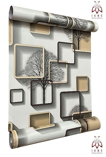 IKHEMalarka 3D-Tapete Selbstklebende PVC Folie Klebefolie, Aufkleber, (4,5m günstig online kaufen