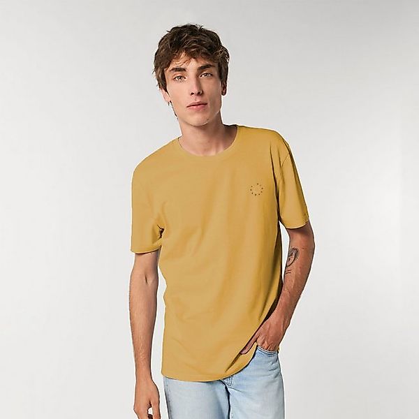 dressgoat T-Shirt Oregon - Unisex Washed Shirt - Ochre günstig online kaufen