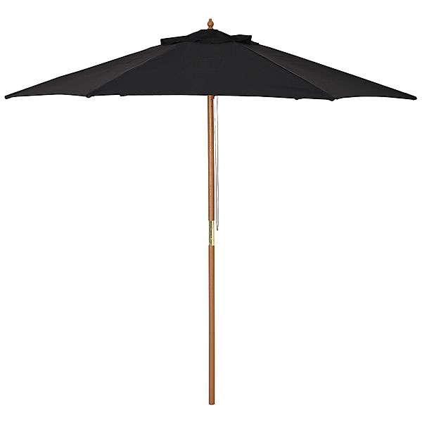Outsunny Sonnenschirm mit Seilzugmechanismus, LxB: 250x250 günstig online kaufen