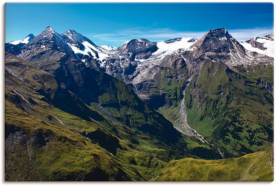 Artland Wandbild »Berge rund um den Großglockner« Berge 1 Stk. tlg. als Lei günstig online kaufen