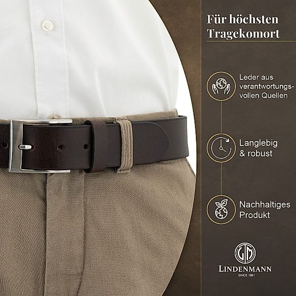 LINDENMANN Ledergürtel günstig online kaufen
