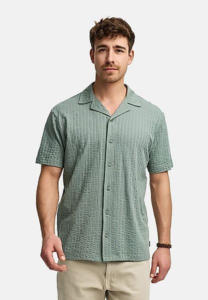 Indicode Langarmhemd INCrepe Strukturstoff für den perfekten Fit günstig online kaufen
