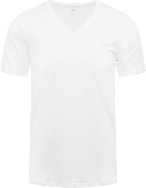 Mey V-Ausschnitt Dry Cotton T-Shirt Weiß - Größe 3XL günstig online kaufen