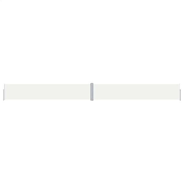 furnicato Seitenmarkise Ausziehbar Creme 117x1200 cm günstig online kaufen