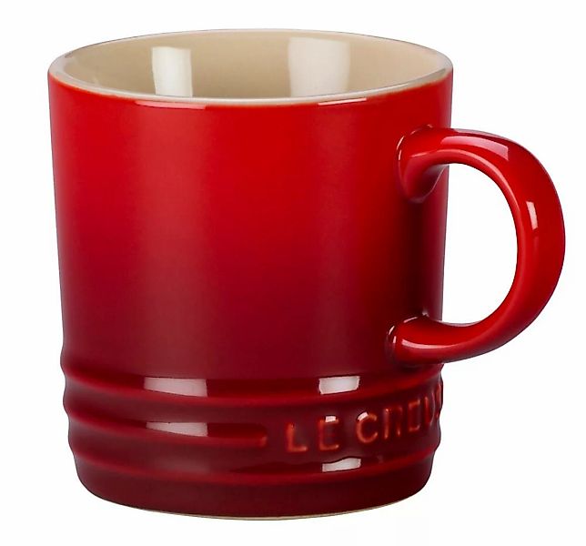 Le Creuset Tasse Becher Steinzeug Kirschrot 350ml günstig online kaufen