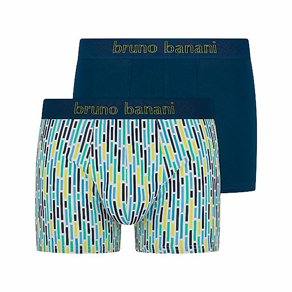 Bruno Banani Boxer "Streaming" 2er Pack, Baumwollmischung, elastisch günstig online kaufen