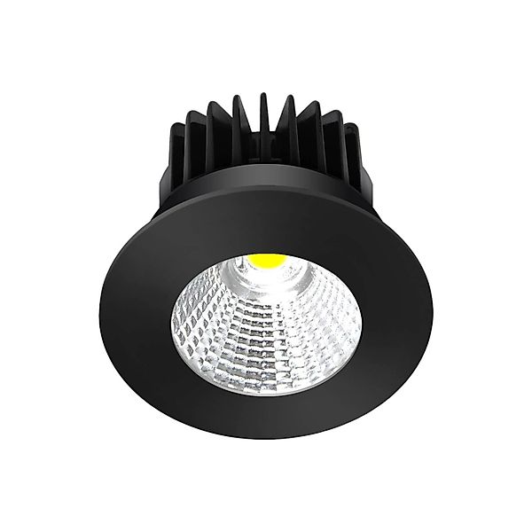 Arcchio LED Hochvolt Einbaustrahler Lirin 10017521 Modern in Schwarz aus Al günstig online kaufen