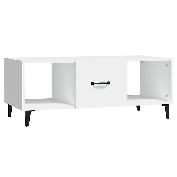 vidaXL Couchtisch Weiß 102x50x40 cm Holzwerkstoff 812699 günstig online kaufen