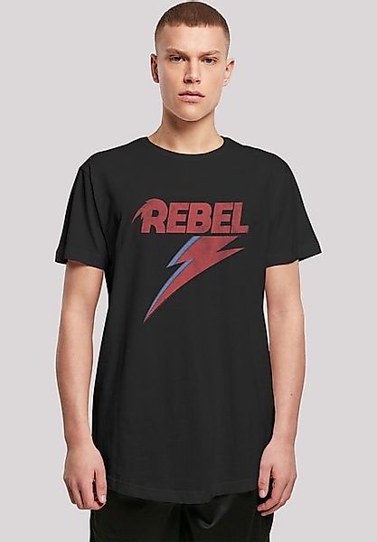 F4NT4STIC T-Shirt David Bowie Distressed Rebel Print günstig online kaufen