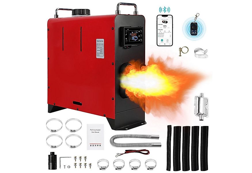 Clanmacy Heizgerät Auto Standheizung 12V 8KW Bluetooth Integration Luftheiz günstig online kaufen