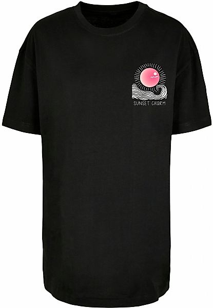 Merchcode T-Shirt "Merchcode Ladies Sunset Charm Oversized Tee", (1 tlg.) günstig online kaufen