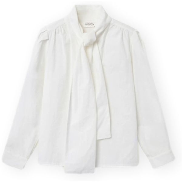 Compania Fantastica  Blusen COMPAÑIA FANTÁSTICA Shirt 11030 - White günstig online kaufen