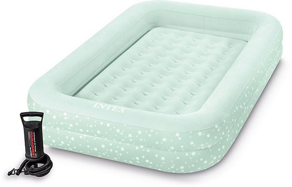 Intex Luftbett Kinder-Reisebett - mit Handpumpe (71x132x10cm), mit herausne günstig online kaufen