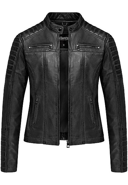 REPUBLIX Lederjacke SKYE Echtleder Damen Biker Zipper Jacke günstig online kaufen
