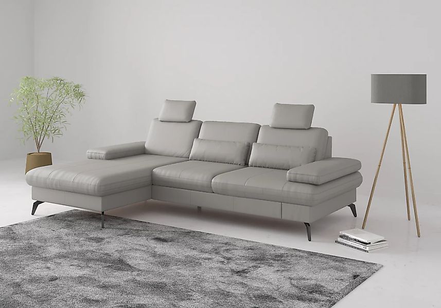 sit&more Ecksofa "Morris L-Form, inkl. Sitztiefenverstellung", wahlweise mi günstig online kaufen