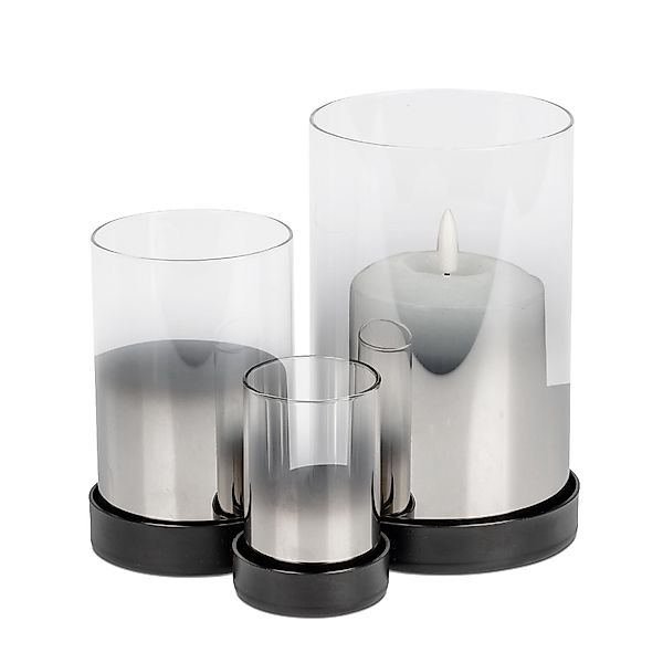 formano Kerzenhalter, Schwarz, Motiv: Rauchglas günstig online kaufen