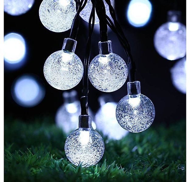 Rosnek LED-Lichterkette Lichterkette Außen Solar, Solar Lichterkette Aussen günstig online kaufen