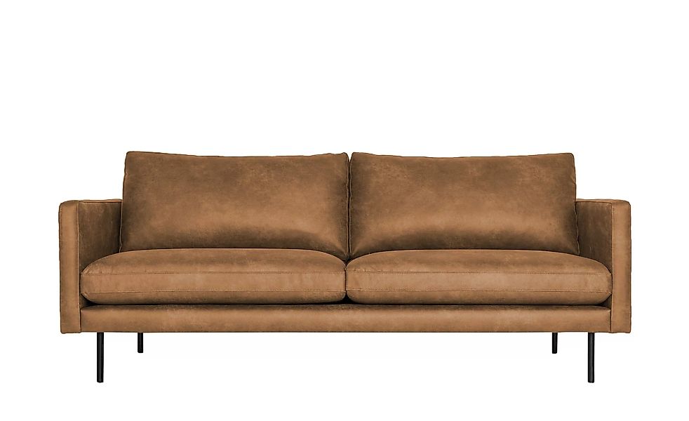 Sofa, 3-sitzig - braun - 196 cm - 82 cm - 94 cm - Polstermöbel > Sofas > 3- günstig online kaufen