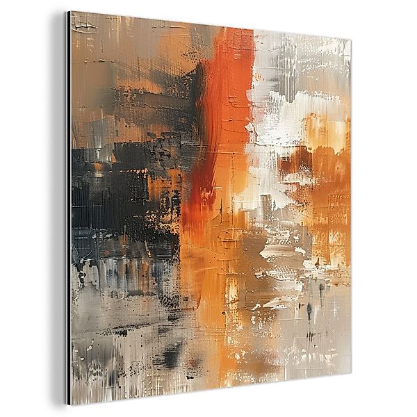 MuchoWow Metallbild Farbe - Muster - günstig online kaufen