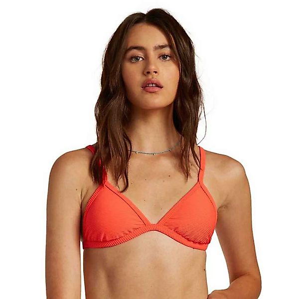 Billabong Tanlines Ivy Tri Bikini Oberteil M Hot Coral günstig online kaufen
