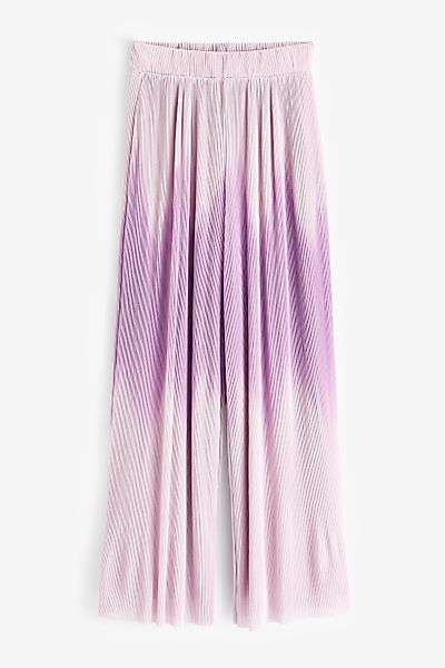 Next Stoffhose Plissierte Hose mit weitem günstig online kaufen