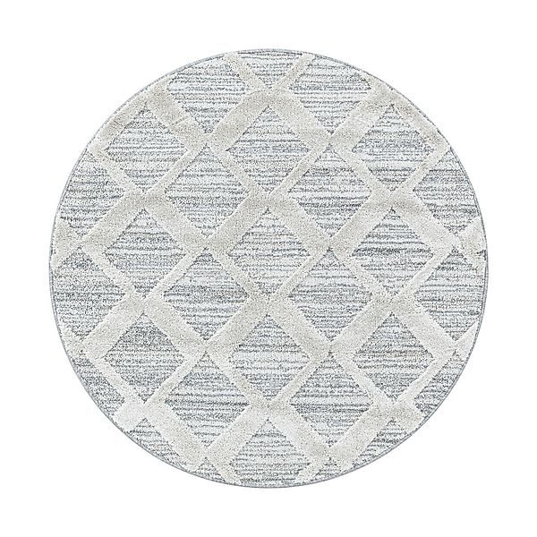 Ayyildiz Teppiche Teppich »PISA 4703«, rund, 20 mm Höhe, auch rechteckig, H günstig online kaufen