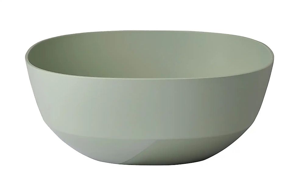 Mepal Servierschale  Silueta ¦ grün ¦ Kunststoff ¦ Maße (cm): H: 9,5  Ø: 24 günstig online kaufen