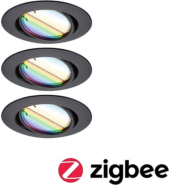 Paulmann LED Einbauleuchte Base 3x420lm 230V, günstig online kaufen