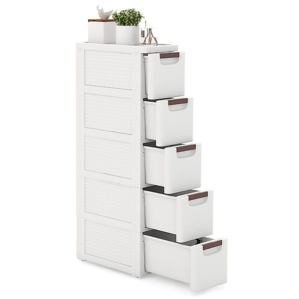 KOMFOTTEU Sideboard, Nischenschrank schmal, Badschrank mit günstig online kaufen